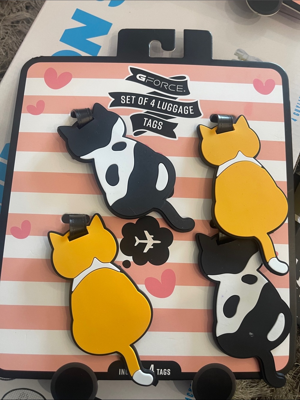 Cute Cat Luggage Tags - you 🫵choose 1 - Picture 2 of 6